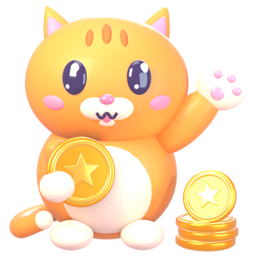 Кот-маскот BonusBank